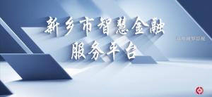 数字新乡。智慧金融服务平台